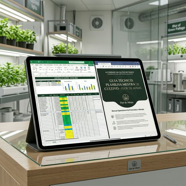 Planilha Mestra de Cultivo Flor de Minas